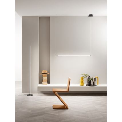 Ondaluce - LED-люстра з регульованою яскравістю на тросі GENIUS LED/28W/230V чорна