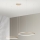 Ondaluce - LED люстра з регульованою яскравістю на тросі SOEL LED/28Вт/230В + LED/38Вт діам. 80/60 см золота
