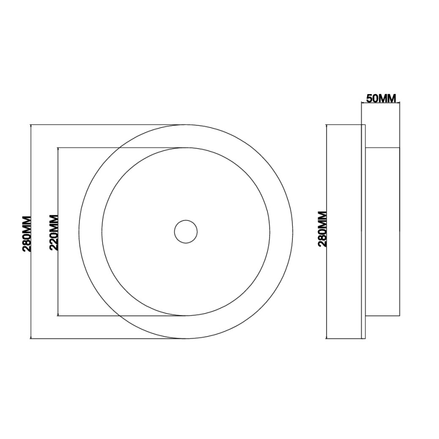 Ondaluce - LED настінний світильник JOKEY LED/10W/230V золотий/прозорий