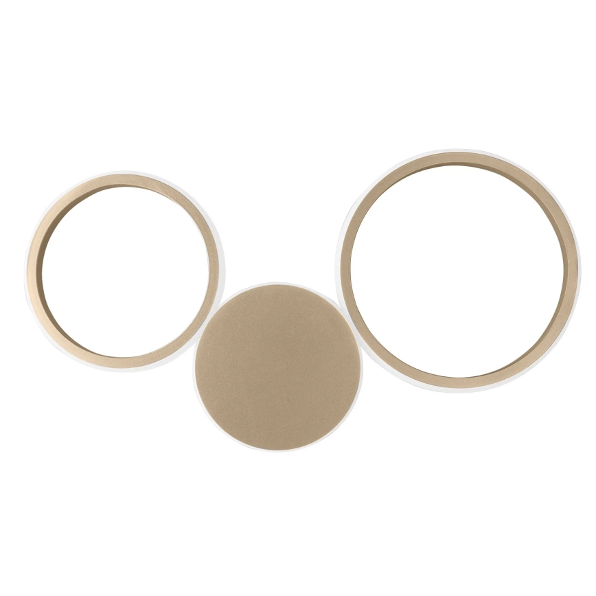 Ondaluce - LED настінний світильник POIS LED/20W/230V, золотистий