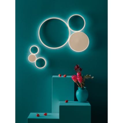 Ondaluce - LED настінний світильник POIS LED/20W/230V, золотистий