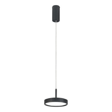 Ondaluce - LED-подвесная люстра на тросе NINA LED/20W/230V, диаметр 19 см, черный