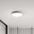 Ondaluce - LED потолочный светильник CONCRETE LED/20 Вт/230 В Ø 41 см бетон/серый