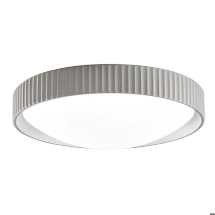 Ondaluce - LED потолочный светильник CONCRETE LED/20 Вт/230 В Ø 41 см бетон/серый