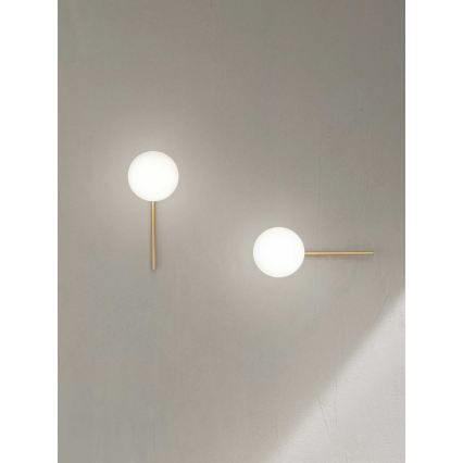 Ondaluce - Настенный светильник JEWEL 1xE14/10W/230V золотой/белый