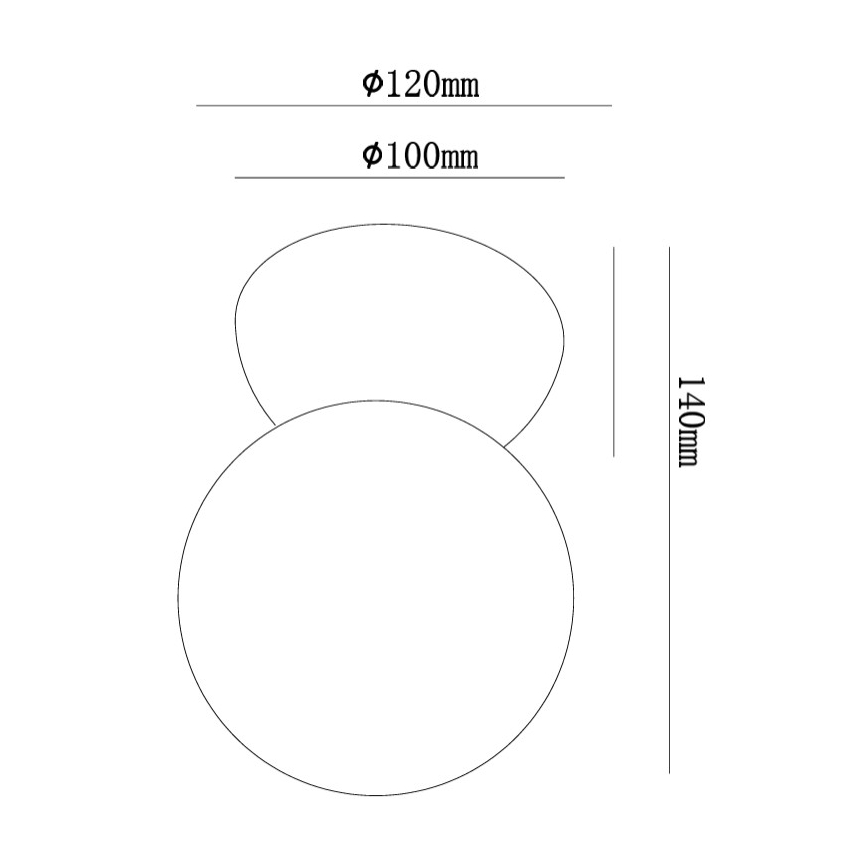 Ondaluce - Настенный светильник ROCK 1xG9/7W/230V бетон/белый