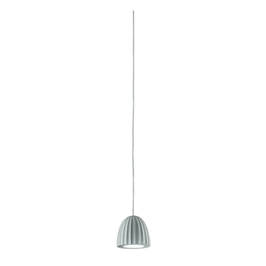 Ondaluce - Підвісний світильник на тросі CONCRETE 1xGU10/7,5W/230V діам. 10,5 см бетон/сірий