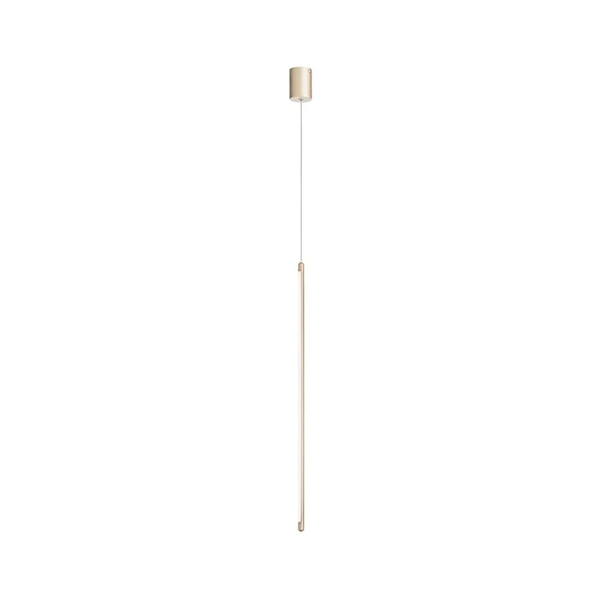 Ondaluce - Регульована LED-люстра на тросі GENIUS LED/12W/230V, діаметр 1,5 см, золота