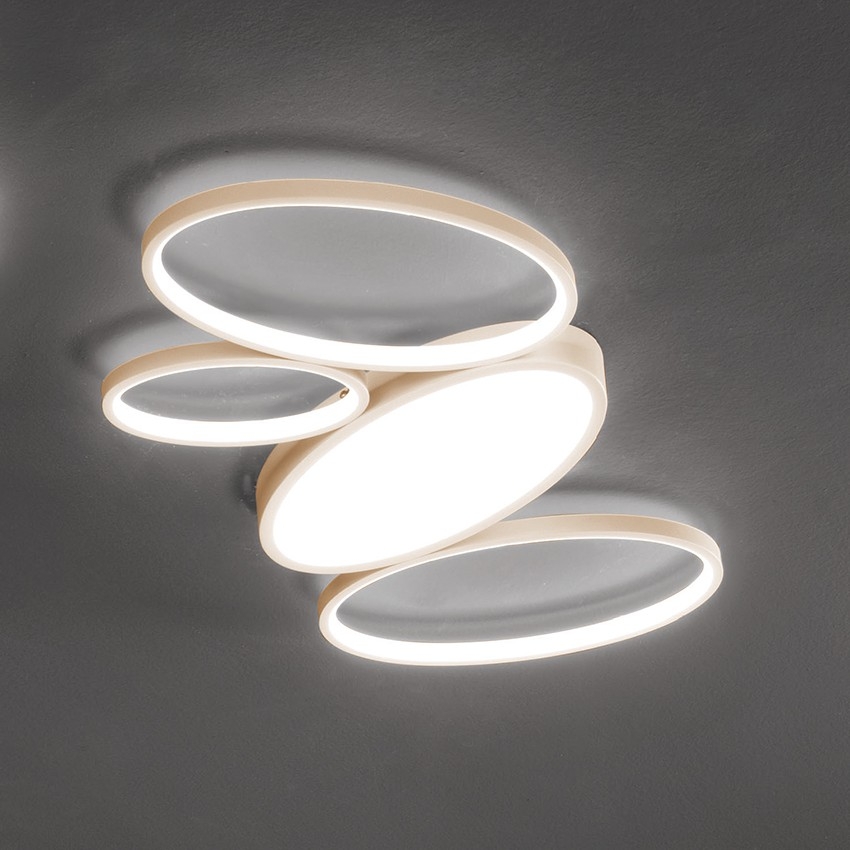 Ондалуце - регульований ЛЕД стельовий світильник РАЙС ЛЕД/34Вт/230В 45x80 см золотий