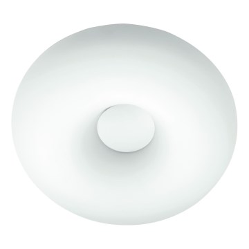 Ondaluce - Стельовий світильник DODI 2xE27/15W/230V діам. 33 см білий