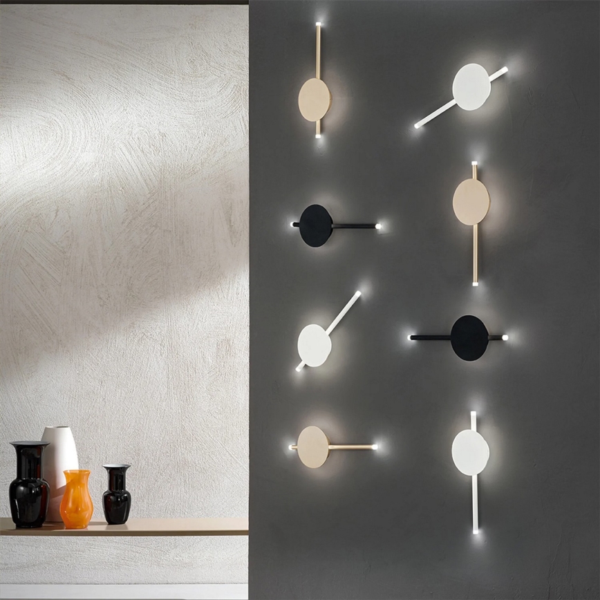 Ondaluce - затемнюваний LED настінний світильник JAMES LED/16W/230V білий