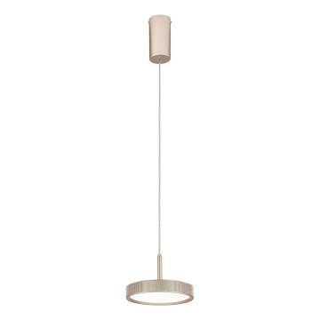 Ondaluce — підвісна LED-люстра NINA на тросі, LED/20W/230V, діаметр 19 см, золота