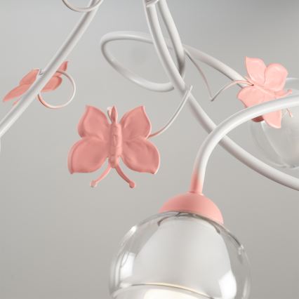 ONLI - Детская люстра BUTTERFLY 3xE14/6W/230V