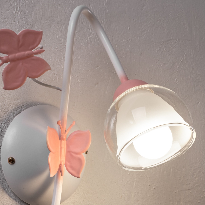 ONLI - Детский настенный светильник BUTTERFLY 1xE14/6W/230V