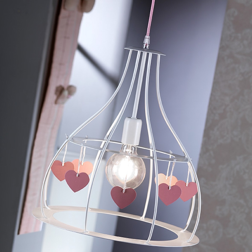 ONLI - Дитяча люстра TITTA 1xE27/22W/230V рожевий