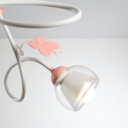 ONLI - Дитяча люстра BUTTERFLY 3xE14/6W/230V