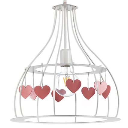 ONLI - Дитяча люстра TITTA 1xE27/22W/230V рожевий