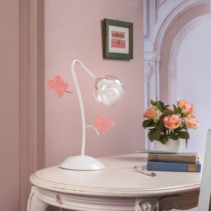 ONLI - Дитяча настільна лампа BUTTERFLY 1xE14/6W/230V