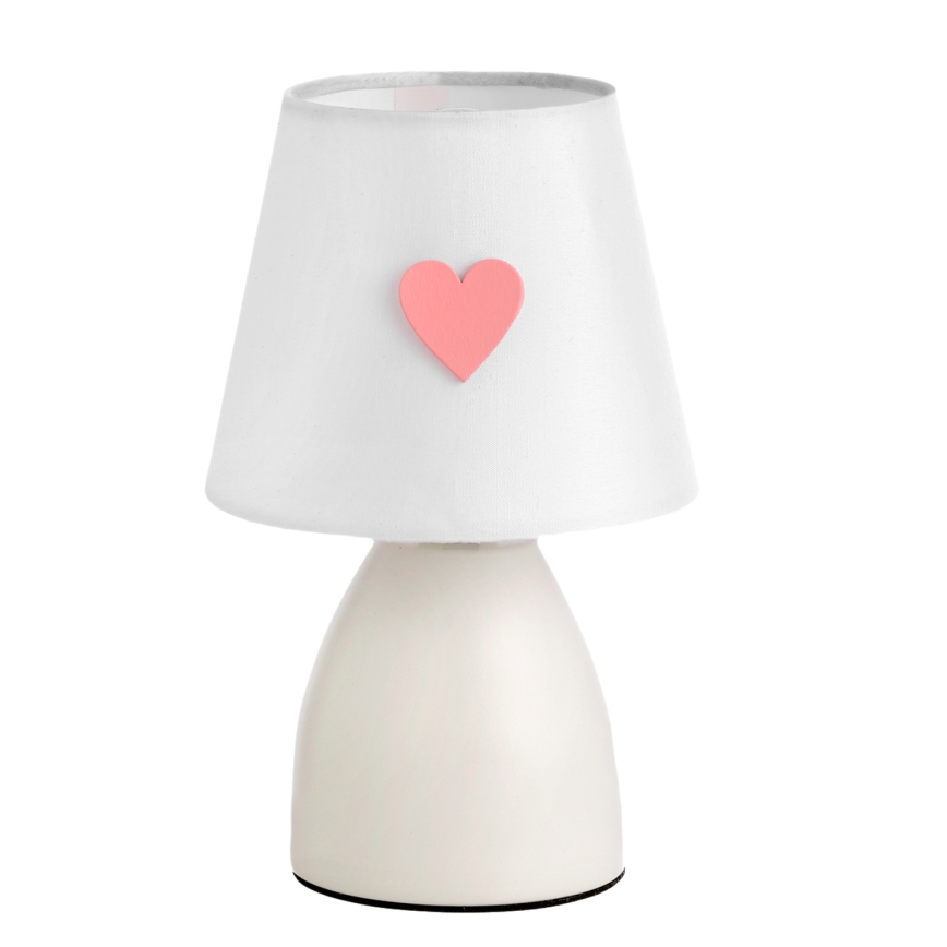 ONLI - Дитяча настільна лампа TITTA 1xE14/6W/230V 20 см біла