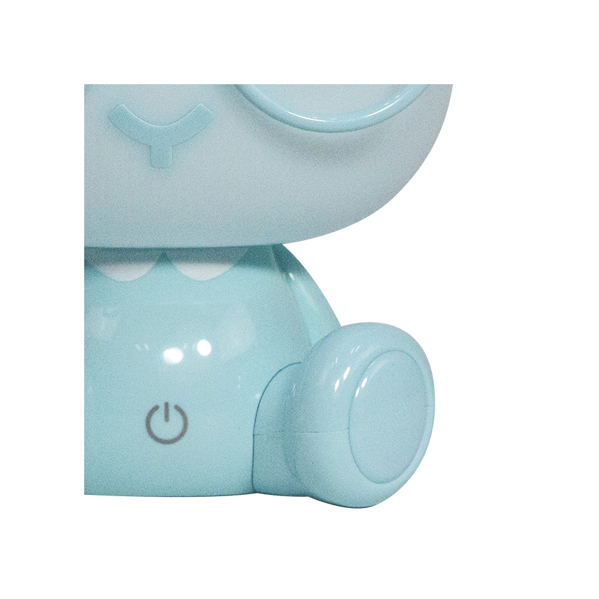 ONLI - світлодіодний нічник для дітей з регулюванням яскравості PUPPIES LED/3W/230V 22 см зайчик/синій