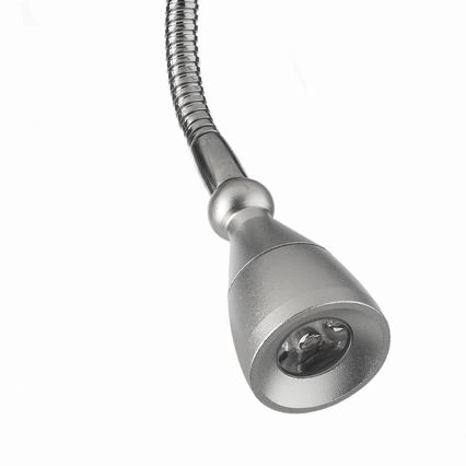 ONLI - LED Гнучка лампа LEXI LED/1W/230V 4000K матовий хром