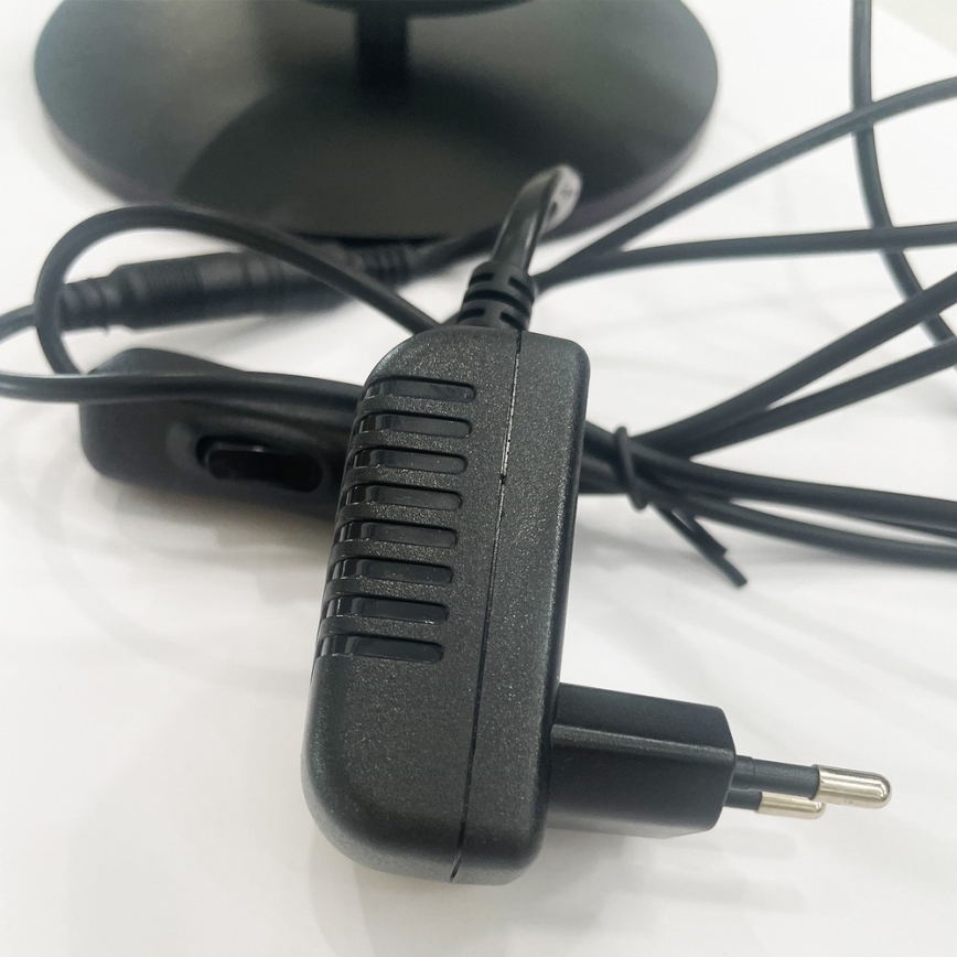 ONLI - LED настольная лампа RINGS LED/17W/230V 4000K 37 см черная