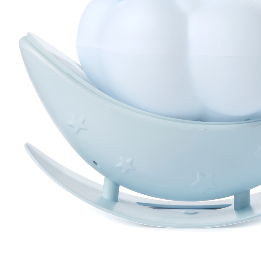 ONLI - LED перезаряджувальна дитяча нічна лампа NUVOLINA LED/2,5W/5V 300 mAh ведмедик/синій