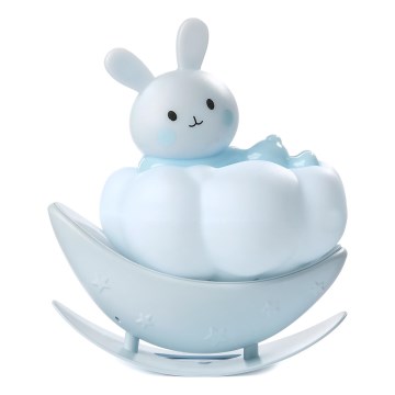 ONLI - LED Перезаряжаемый детский ночник NUVOLINA LED/2,5W/5V 300 mAh зайчик/синий