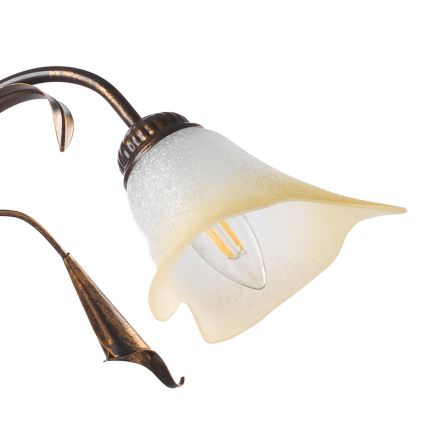 ONLI - Люстра на цепи LUCREZIA 3xE14/6W/230V бронзовый
