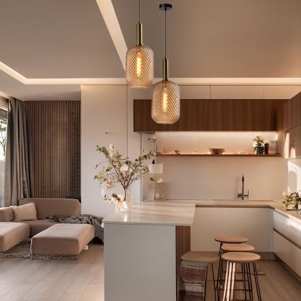 ONLI - Люстра на тросе PIGNA 1xE27/15W/230V