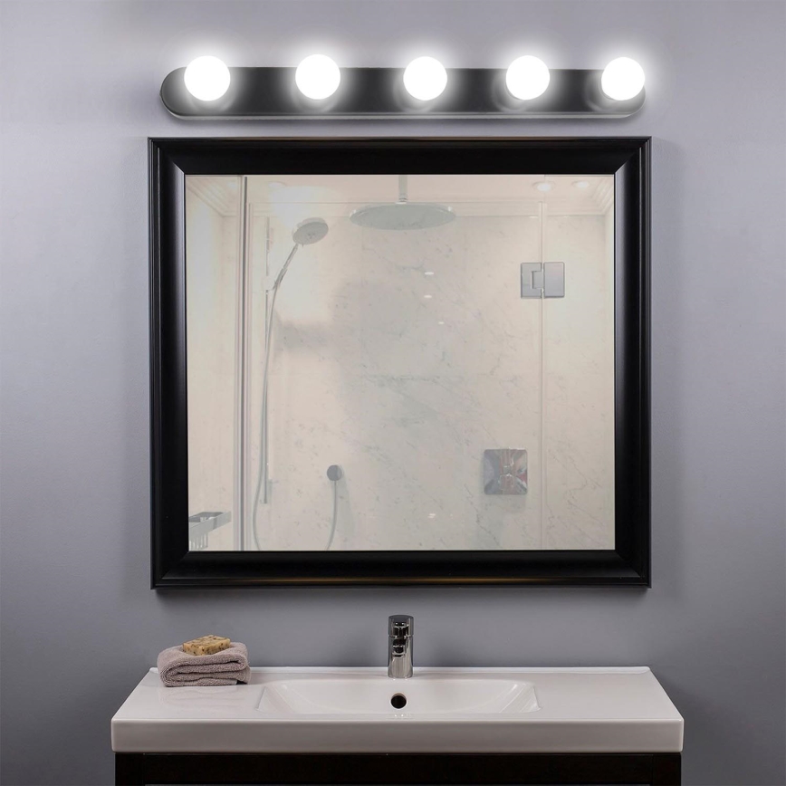 ONLI - Настенный светильник HOLLYWOOD 5xE14/6W/230V черный