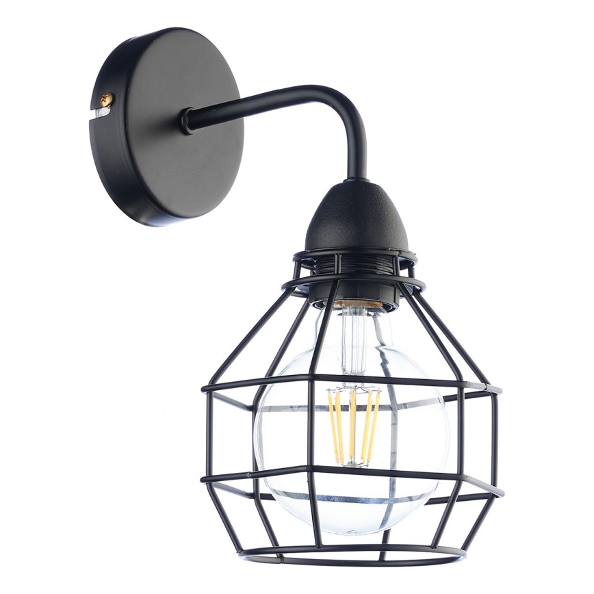ONLI - Настенный светильник SPIDER 1xE27/15W/230V черный