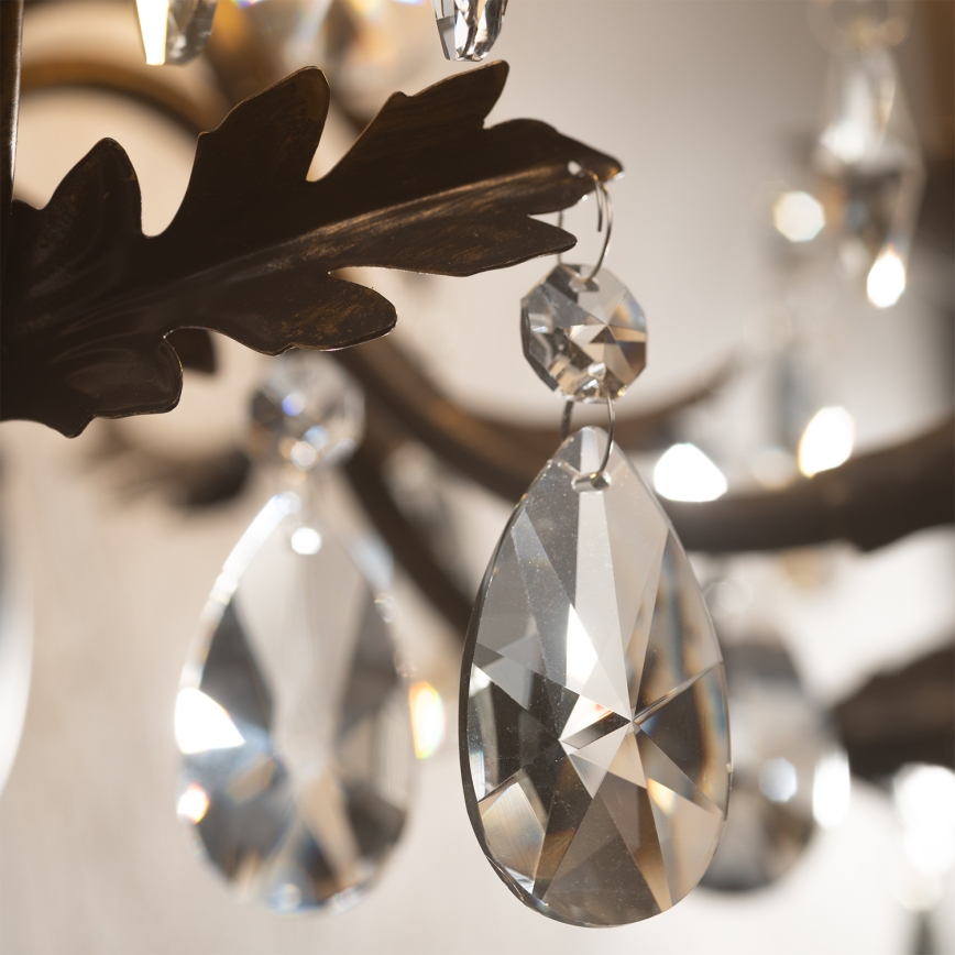 ONLI - Настенный светильник TERESA 5xE14/6W/230V бронзовый