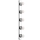 ONLI - Настенный светильник HOLLYWOOD 5xE14/6W/230V хром