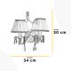 ONLI - Настенный светильник KAREN 2xE14/6W/230V бронзовый
