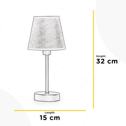 ONLI - Настільна лампа ASIA 1xE14/6W/230V 32 cm