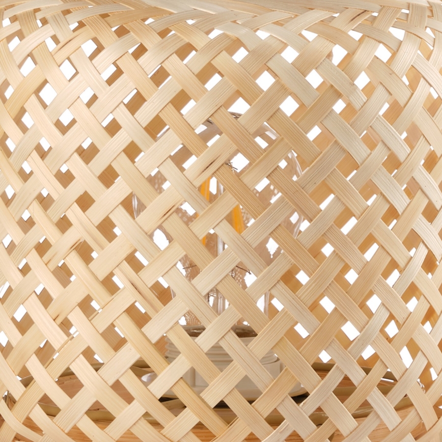 ONLI - Настільна лампа BAMBOO 1xE27/22W/230V бамбук