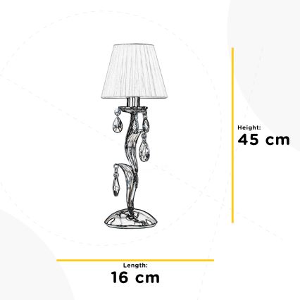 ONLI - Настільна лампа JACQUELINE 1xE14/6W/230V