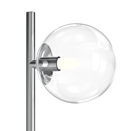 ONLI - Настільна лампа KIMBERLY 1xG9/6W/230V 35 см глянцевий хром