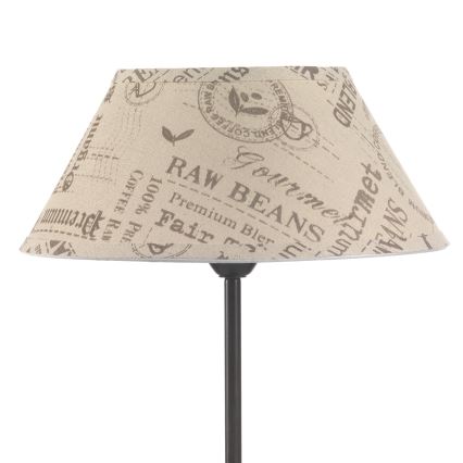 ONLI - Настільна лампа MAIDA 1xE27/15W/230V 38 см коричневий