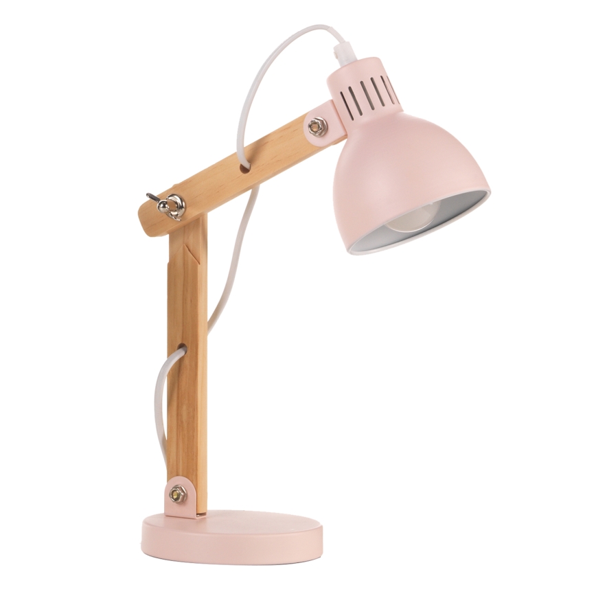 ONLI - Настільна лампа NORA 1xE14/6W/230V рожевий