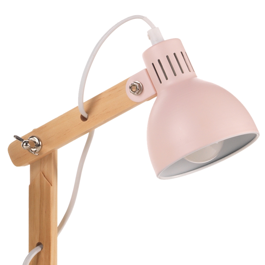 ONLI - Настільна лампа NORA 1xE14/6W/230V рожевий