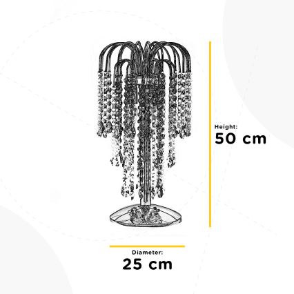 ONLI - Настільна лампа PIOGGIA 2xE14/6W/230V золотий 50 см