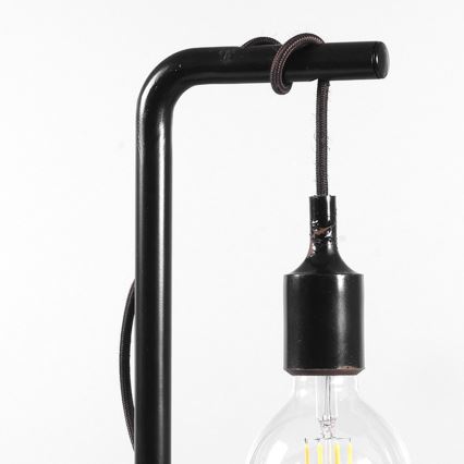 ONLI - Настільна лампа WIRE 1xE27/15W/230V 50 см чорний