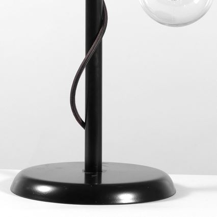 ONLI - Настільна лампа WIRE 1xE27/15W/230V 50 см чорний