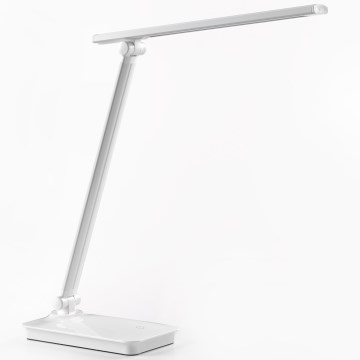 ONLI - Настільна сенсорна LED лампа з регулюванням яскравості та USB-портом DESKI LED/7W/230V 4000K білий