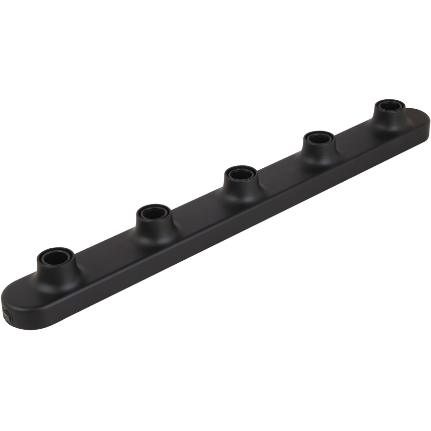 ONLI - Настінний світильник HOLLYWOOD 5xE14/6W/230V чорний