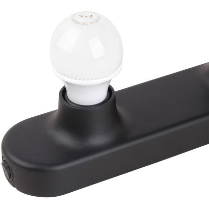 ONLI - Настінний світильник HOLLYWOOD 5xE14/6W/230V чорний