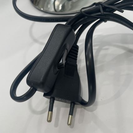 ONLI - Настольная лампа BRUCE 1xE27/15W/230V 40 см матовый хром