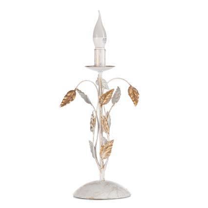 ONLI - Настольная лампа COLLANA 1xE14/6W/230V 40 см белый